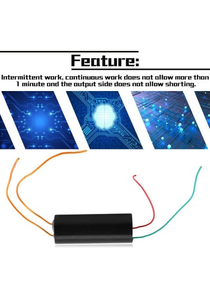 LG-105 Dc 3V-6V 400KV Boost Step-Up Güç Modülü Yüksek Gerilim Jeneratör Trafosu Darbe Akımı Invertör Aksesuarları (Yurt Dışından) modelleri