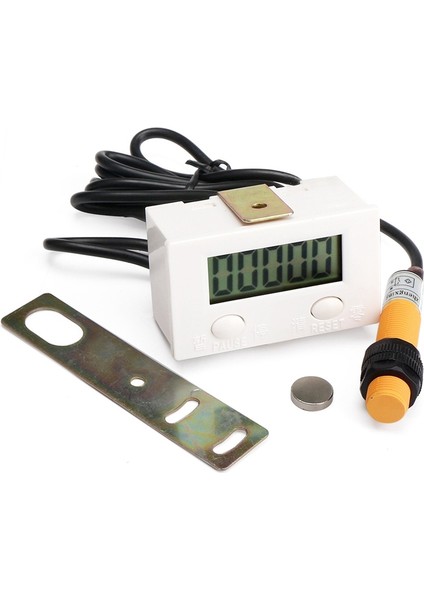 0-99999 LCD Dijital Ekran Elektronik Karşı Zımba Manyetik (Yurt Dışından)