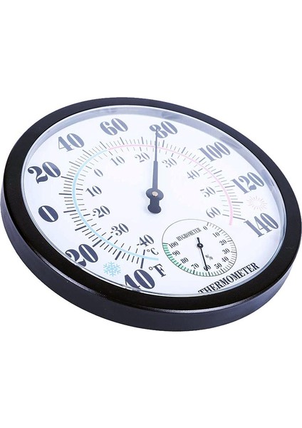 Veranda Için 10 Inç Kapalı Dış Mekan Hava Trmometresi/higrometresi, Duvar Dekoratif, Gerekmiyor (Yurt Dışından) fırsatları