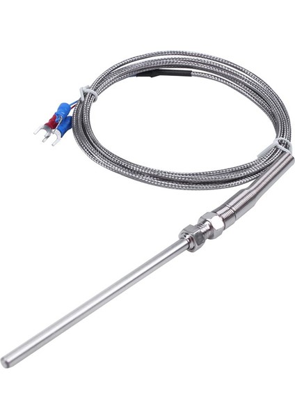 Çelik Tature Probe PT100 Rtd Sensör Kablosu 2m 98 mm 3 Tel -50 ~ 400 Santigrat (Yurt Dışından) fiyatları