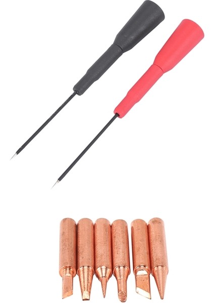 Bradoo-1 Çift ETA3201 10A 1000 V Multimetre Probu ve 16 Adet Havya Ucu Saf Bakır 900 M Havya Ucu (Yurt Dışından) modelleri