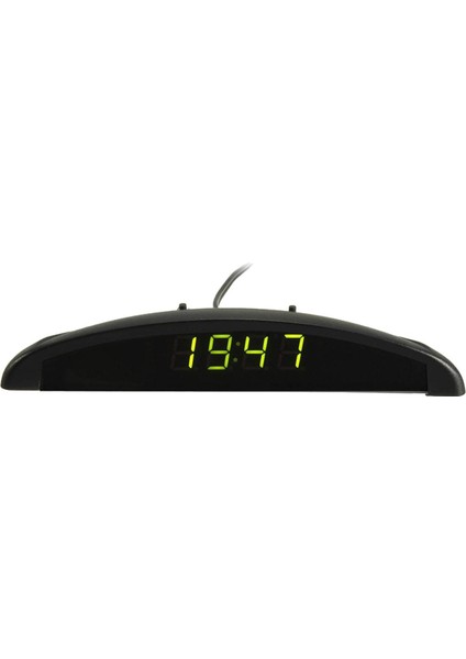3 In1 Araba 12V Dijital LED Voltmetre Gerilim Sıcaklık Saat Termometre Araba (Yurt Dışından)