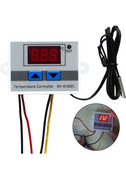 Dijital LED Sıcaklık Kontrol Cihazı Termostat Kontrol Anahtarı Su Geçirmez Prob (Yurt Dışından) modelleri