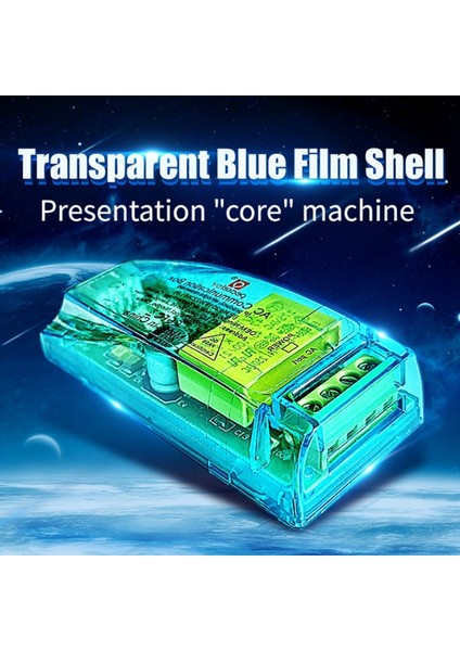 Güç Iletişim Modülü-1 * PZEM-004T Dış Kasalı Ac Voltmetre Ampermetre 1 * Bobin Ct-Mavi & Siyah (Yurt Dışından) indirimleri