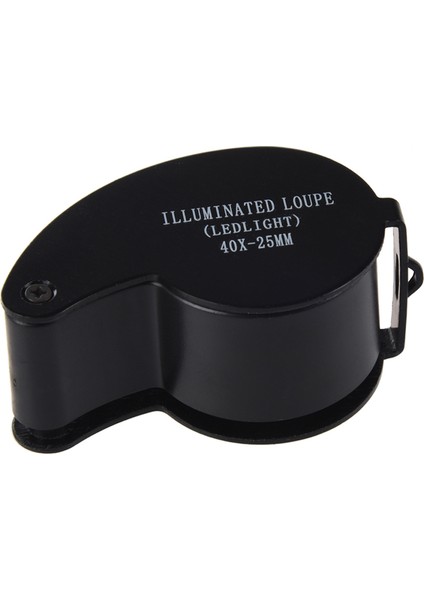 40X 25MM Gözler Optik Cam Büyüteç Büyüteç Büyüteç LED Işık (Yurt Dışından) modelleri