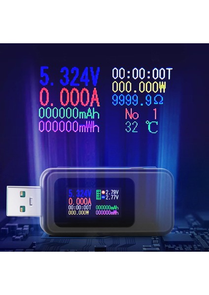 USB Test Cihazı Akım 4-30V Gerilim Ölçer Zamanlama Ampermetre Dijital Güç Göstergesi (Yurt Dışından) modelleri