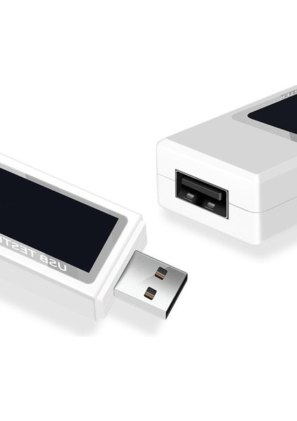 Xhhdqes USB Test Cihazı Akım 4-30 V Gerilim Ölçer Zamanlama Ampermetre Dijital Monitör Kesme Göstergesi Şarj Cihazı Test Cihazı (Yurt Dışından)