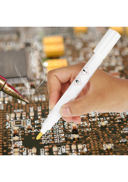 CW8100 13 cm Lehimleme Rosin Flux Kalemi Onarımlar Için Temizlenmeyen Lehimsmd Rework I (Yurt Dışından)