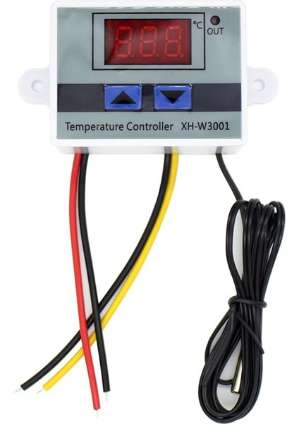 FS-10A AC110-220V Dijital LED Sıcaklık Kontrol Cihazı XH-W3001 Inkübatör Soğutma Isıtma Anahtarı Termostat Ntc Sensörü (Yurt Dışından)