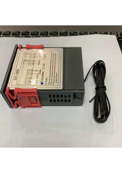 STC-1000 Profesyonel Dijital Çok Amaçlı Sıcaklık Kontrol Termostatı - Gri 220V (Yurt Dışından)
