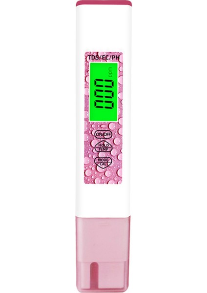 Tds Metre, Dördü Bir Arada Su Kalitesi Test Cihazı, Içme Suyu Kalitesi Test Kiti, Ph Test Kalemi, Asitlik Ölçer Ppm Metre Pembe (Yurt Dışından) fiyatları