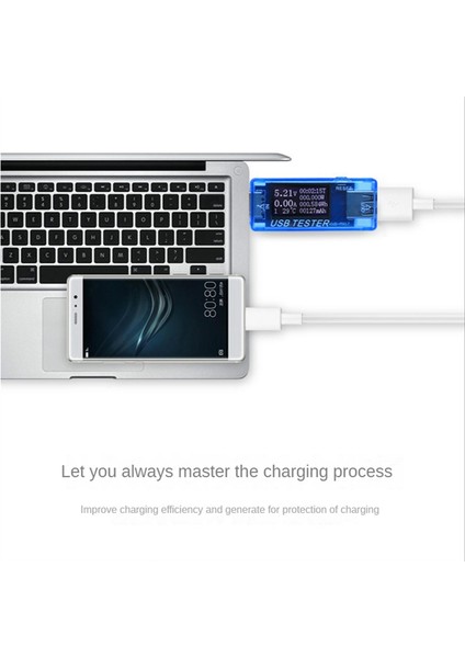 Dc Metre 4 V-30 V Test Cihazı Dijital Voltmetre Volt Metre Bankası Wattmetre Gerilim Test Cihazı USB Akım ve Gerilim Test Cihazı Mavi (Yurt Dışından)