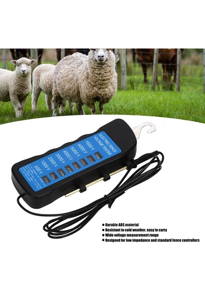 Çiftlik Çit Gerilim Test Cihazı Elektrikli Çit Test Cihazı Elektrikli Çit Gerilim Test Cihazı Çok Işık (Yurt Dışından) modelleri