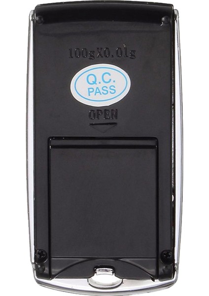 Araba Anahtarı Tarzı Ölçeği-1 x Dijital Ölçek 1 x Kullanım Kılavuzu-Siyah (Yurt Dışından)