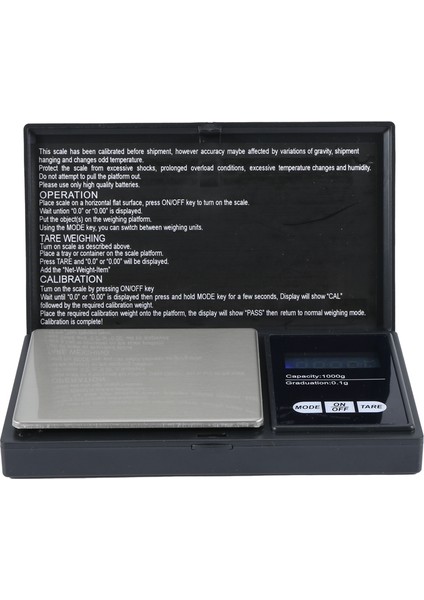 Dijital Cep Terazisi 1000G x 0.1g, Mutfak Terazisi, Takı Terazileri Mini Elektronik Terazi Cep Ölçeği (Yurt Dışından) fırsatları