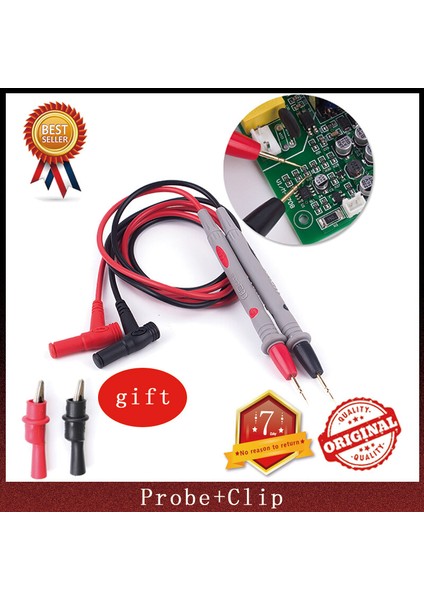 【ayak Koltuk】 20A 1000 V Sıcak Evrensel Dijital Multimetre Çoklu Metre Test Ucu Probu Tel Kalem Kablosu (Yurt Dışından)