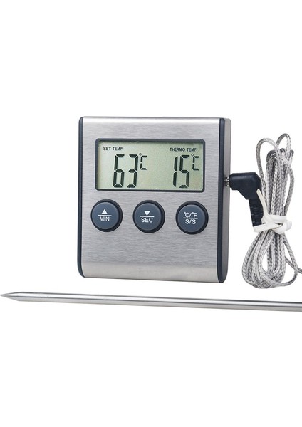 TP700DIGITAL Uzaktan Kablosuz Gıda Mutfak Fırın Termometre Probu Barbekü Izgara Fırın Et Zamanlayıcı Sıcaklığı Manuel Set (Yurt Dışından) fiyatları