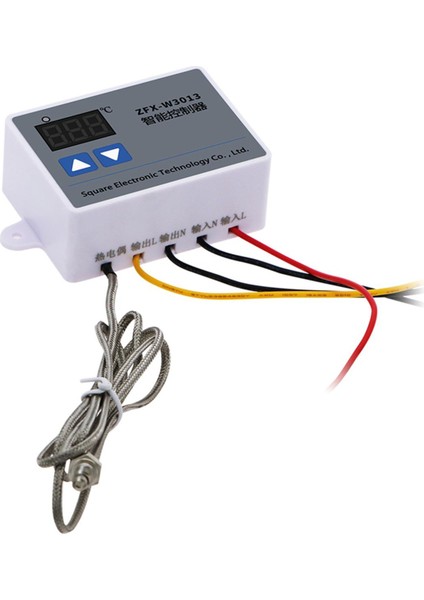 ZFX-W3013 Akıllı Kontrol Cihazı Suya Dayanıklı Yüksek Sıcaklık Mühür Saksı K-Tipi Termokupl Sensörü 0-999 ° Prob (Yurt Dışından)