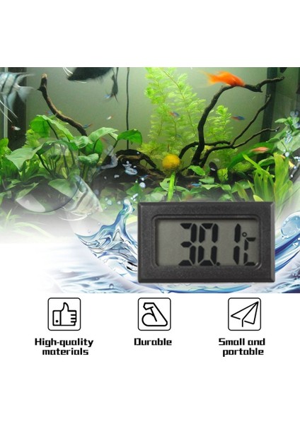 Buzdolabı Buzdolabı Dondurucu Için Dijital LCD Termometre -50~110°C (Yurt Dışından)