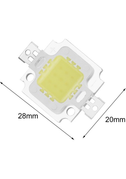 Ma Yüksek Güçlü Saf Beyaz Cob Smd LED Boncuk Çip Taşkın Işık Lamba Boncuk 10W-SAF Beyaz (Yurt Dışından) fırsatları