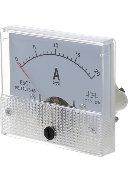 20A Analog Amper Panel Metre Akım Amperi (Yurt Dışından) indirimleri