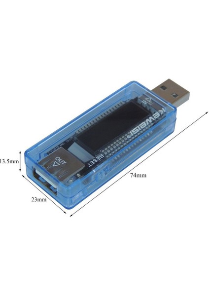 Ma USB Volt Akım Gerilim Doktor Şarj Cihazı Kapasitesi Güç Bankası Test Cihazı Ölçer (Yurt Dışından)