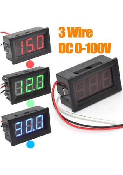 3 Adet 0-100V 0.56 (Yurt Dışından)