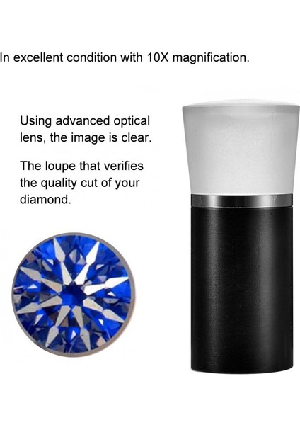 Işıklı Büyüteç-1 * 10X Büyüteç-Siyah (Yurt Dışından) indirimleri