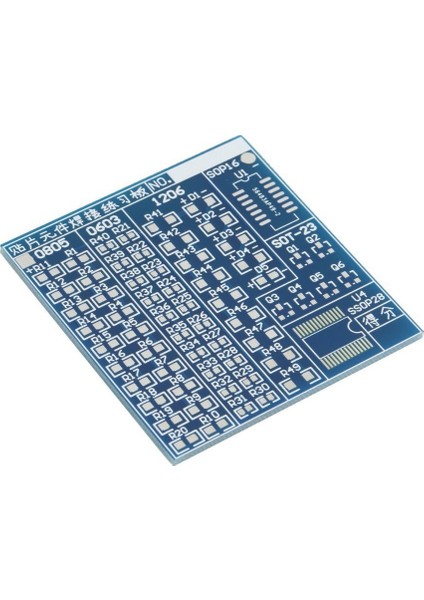 Mavi Dayanıklı Smt Bileşen Kaynak Uygulaması Lehimleme Dıy Kitleri - Çok Renkli (Yurt Dışından) modelleri