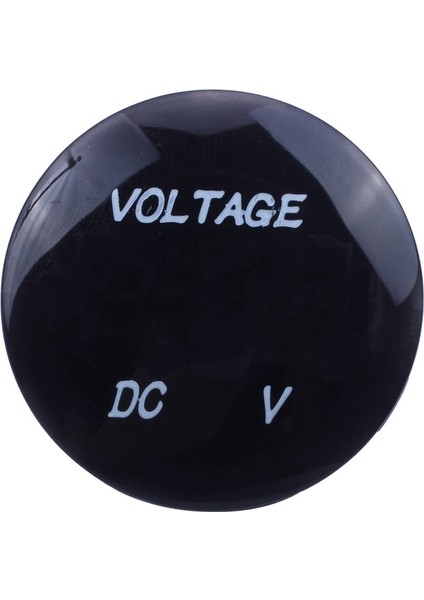 2x 5V-25V Dc Voltmetre LED Dijital Ekran Panele Monte Yuvarlak Su Geçirmez Araba Motosiklet Araba (Yurt Dışından) indirimleri