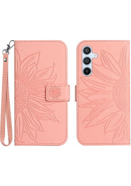 Samsung Galaxy S24 Pu Deri Flip Cüzdan ile Telefon Kılıfı (Yurt Dışından)
