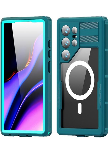 Samsung Galaxy S24 Ultra Su Geçirmez Dahili Ekran Koruyucu Telefon Kılıfı (Yurt Dışından) fiyatları