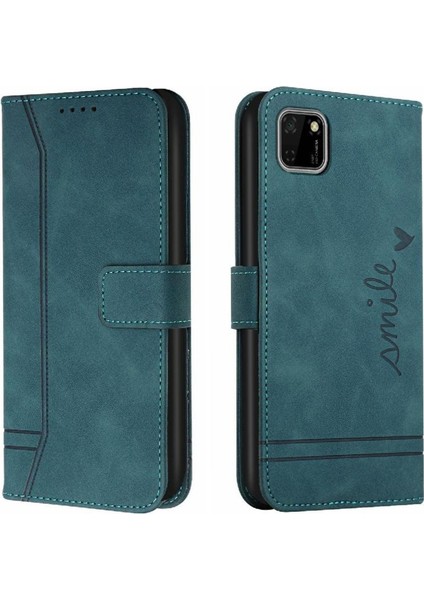 Huawei Huawei P Için Pu Deri Kart Yuvaları Manyetik Kapatma Telefon Kılıfı (Yurt Dışından)