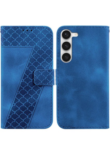 Samsung Galaxy S23 Artı 5g Için Cüzdan Flip Folio Kabartmalı Telefon Kılıfı (Yurt Dışından)