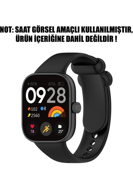 Xiaomi Mi Band 8 Pro Kordon Silicone Sport Band Siyah