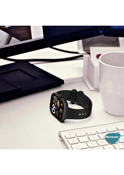 Xiaomi Mi Band 8 Pro Kordon Silicone Sport Band Siyah