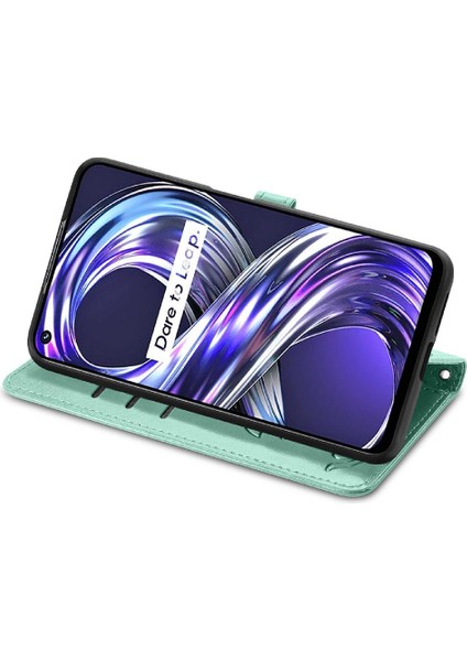 Realme 8i Kısa Kayış Karikatür Hayvanlar Için Darbeye Telefon Kılıfı (Yurt Dışından) modelleri