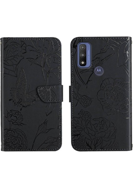 Motorola G Saf 2021 Anti-Damla Koruma Bilek Kayışı ile Telefon Kılıfı (Yurt Dışından)