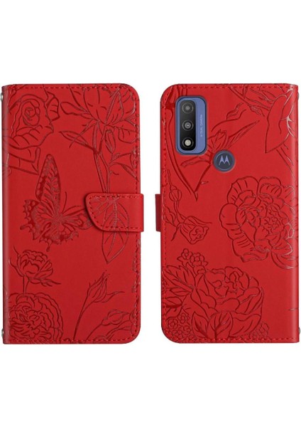 Motorola G Saf 2021 Anti-Damla Koruma Bilek Kayışı ile Telefon Kılıfı (Yurt Dışından)