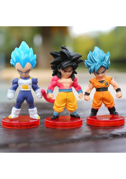 1 Adet Dragon Topu Anime Figürleri Pvc Süper Saiyan Freeza Goku Vegeta Bebek Aksiyon Figürü Dekorasyon Gashapon Oyuncaklar Çocuklar Için Hediye (Yurt Dışından)