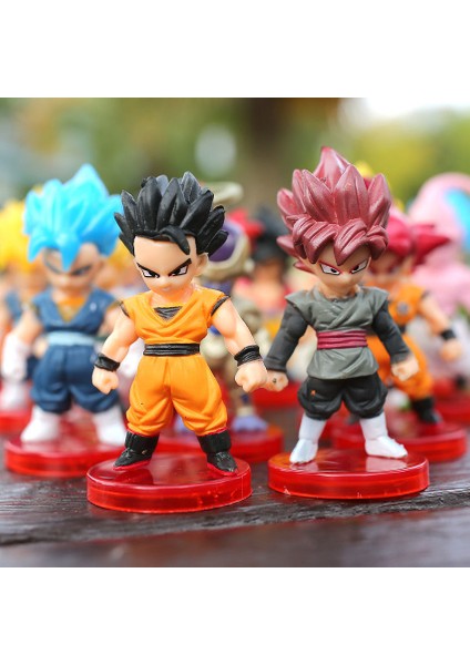 1 Adet Dragon Topu Anime Figürleri Pvc Süper Saiyan Freeza Goku Vegeta Bebek Aksiyon Figürü Dekorasyon Gashapon Oyuncaklar Çocuklar Için Hediye (Yurt Dışından)