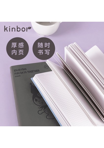 Yeni Sanrio Cep Defter Anime Mymelody Kuromi Cinnamoroll Kinbor Öğrenci Kırtasiye Taşınabilir El Defter Kız A7 El Defter (Yurt Dışından) fiyatları