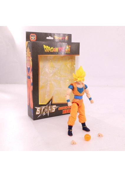 Anime Dragon Ball Süper Saiyan Kahraman Yıldız Son Goku Vegete Action Figure Koleksiyon Bebek Oyuncak (Yurt Dışından)