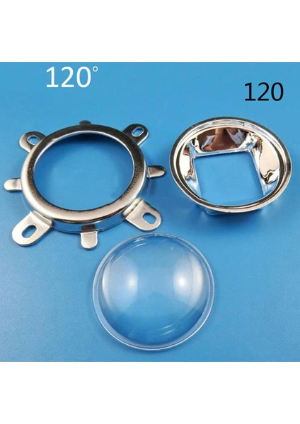 Adet/takım LED Lens Camı Reflektör Kolimatör Sabit Braket Cob Yüksek Güç Çip Sevıch (Yurt Dışından)