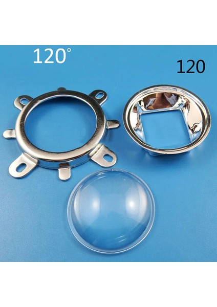 Adet/takım LED Lens Camı Reflektör Kolimatör Sabit Braket Cob Yüksek Güç Çip Sevıch (Yurt Dışından)