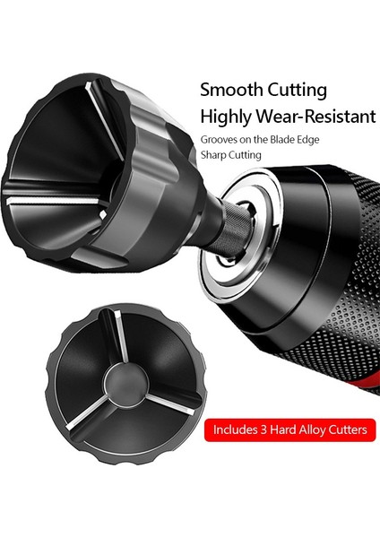 3-20MM Tungsten Çelik Harici Elektrikli Pah Aracı Çapak Kaldırmak Temiz Cıvata Aracı Hex Aracı Aksesuarları (Yurt Dışından)