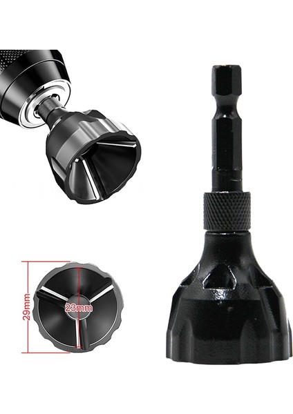 3-20MM Tungsten Çelik Harici Elektrikli Pah Aracı Çapak Kaldırmak Temiz Cıvata Aracı Hex Aracı Aksesuarları (Yurt Dışından)
