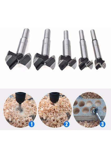 16-50MM Çap Karbür Alaşım Matkap Ucu Delik Testere Ağaç Işleme Metal Kesme Aleti (Yurt Dışından)