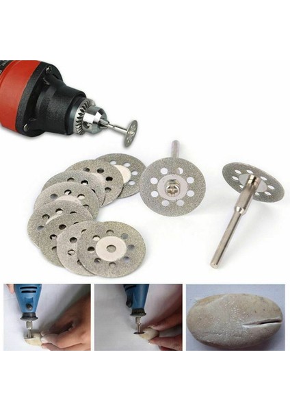 Kesme Diski Elmas Taşlama Dairesel Testere Bıçağı Aşındırıcı Mini Matkap 22MM Podazz (Yurt Dışından)
