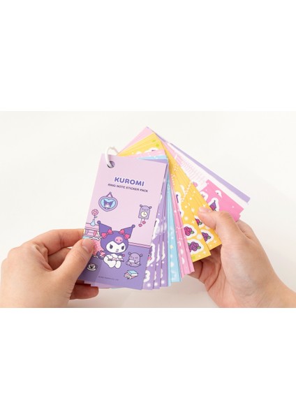 Sanrio Karikatür Sevimli Kulome Melodi Yugui Köpek Etiket Etiket Not Etiket Kartı Kombinasyonu Diy El Kitabı Not Kağıdı (Yurt Dışından)